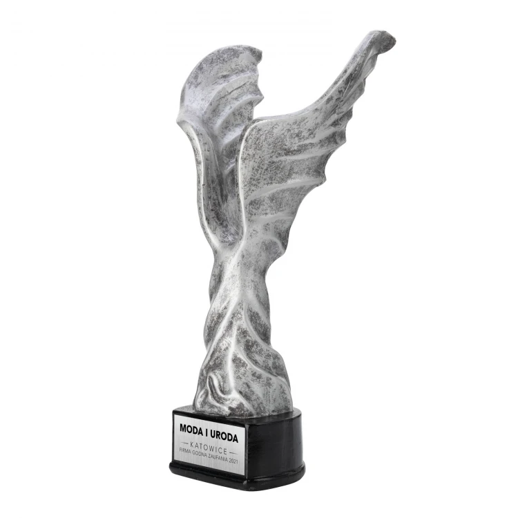 Wings 3 - Cast Figurine with Custom Engraving - FOL065