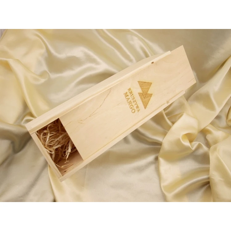 Alcohol box with logo, text or coat of arms