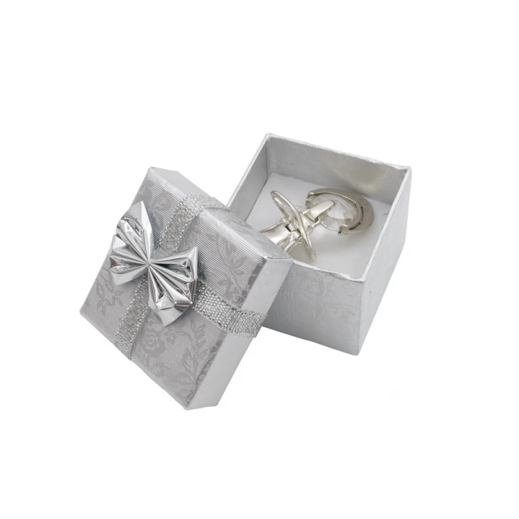 Silver pacifier with a milk tooth compartment - SRB039 design - Holy Baptism Souvenir