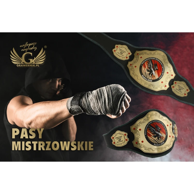MEDIUM CHAMPIONSHIP BELT CHAMPION - P040