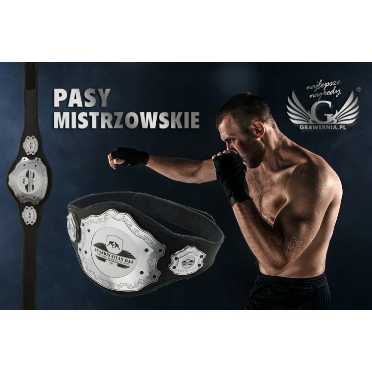 MEDIUM JUI JITSU CHAMPIONSHIP BELT - P037