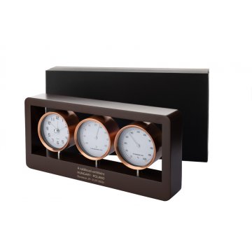 Meteor Weather Station with Custom Engraving