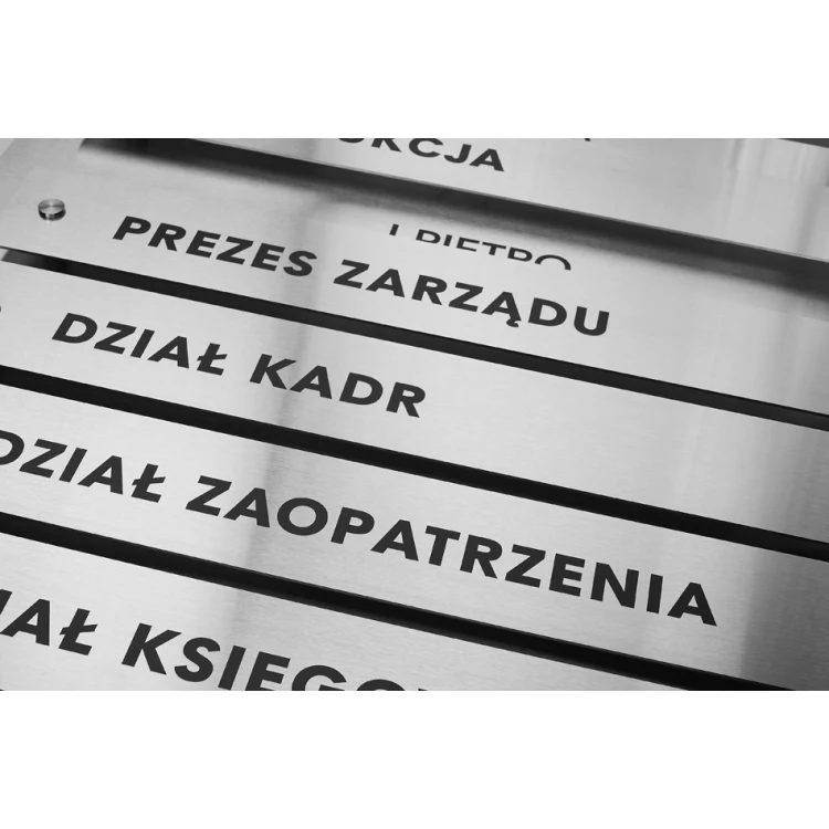 Steel Information Board on Distances - UV Digital Print - Size: 600x900mm - TAB252