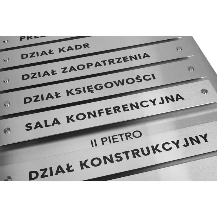 Steel Information Board on Distances - UV Digital Print - Size: 600x900mm - TAB252
