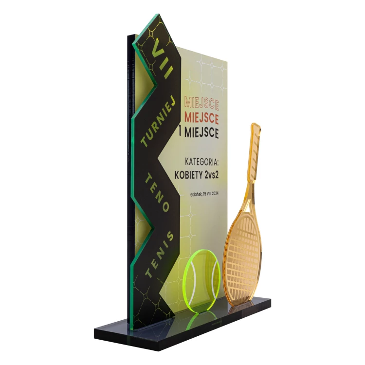 Sports statuette Tennis - H 24.5 cm - DTA166