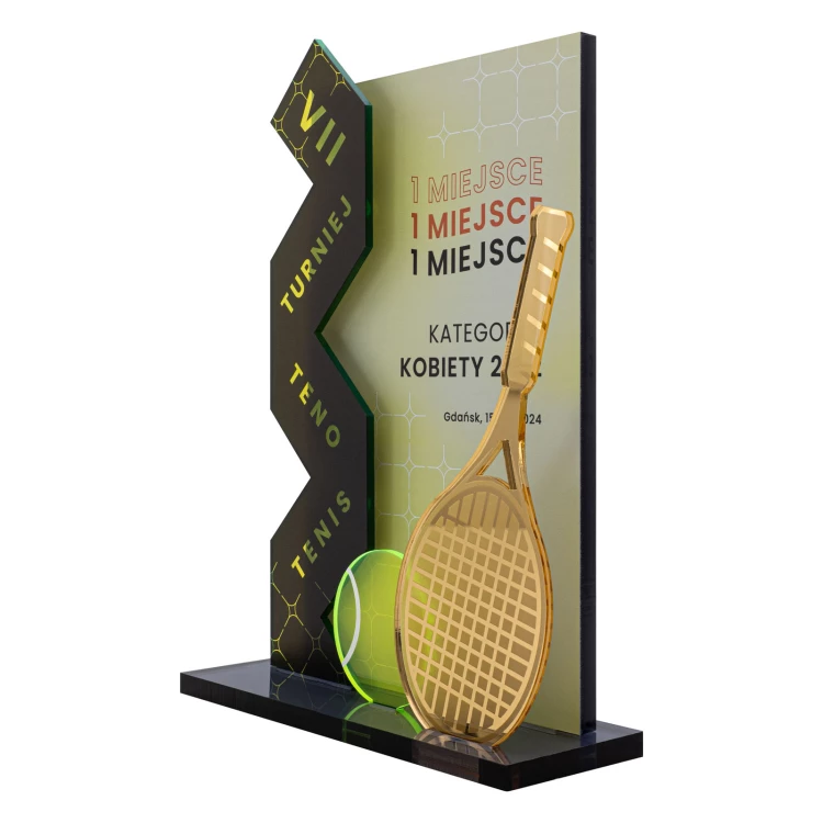 Sports statuette Tennis - H 24.5 cm - DTA166