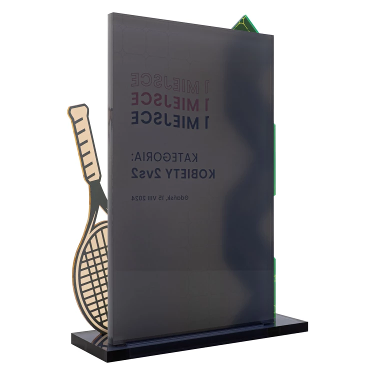 Sports statuette Tennis - H 24.5 cm - DTA166