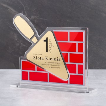 Acrylic Statuette - Award for Participation in a Contest - DTA098