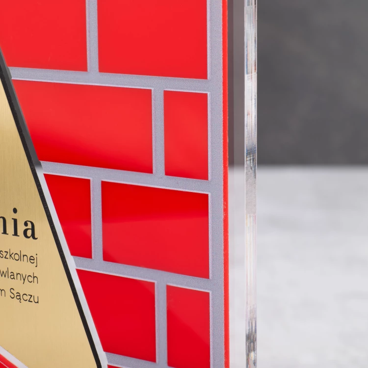 Acrylic Statuette - Award for Participation in a Contest - DTA098