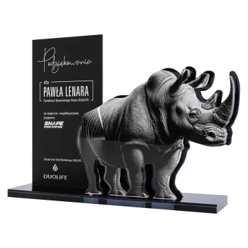 Business statuette with any motif - award for exceptional achievement - height 22 cm - DTA158