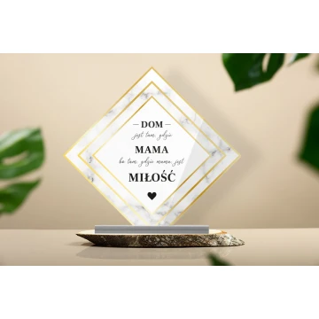 Acrylic Statuette - Gift for Mom - Height 205mm - DTA075