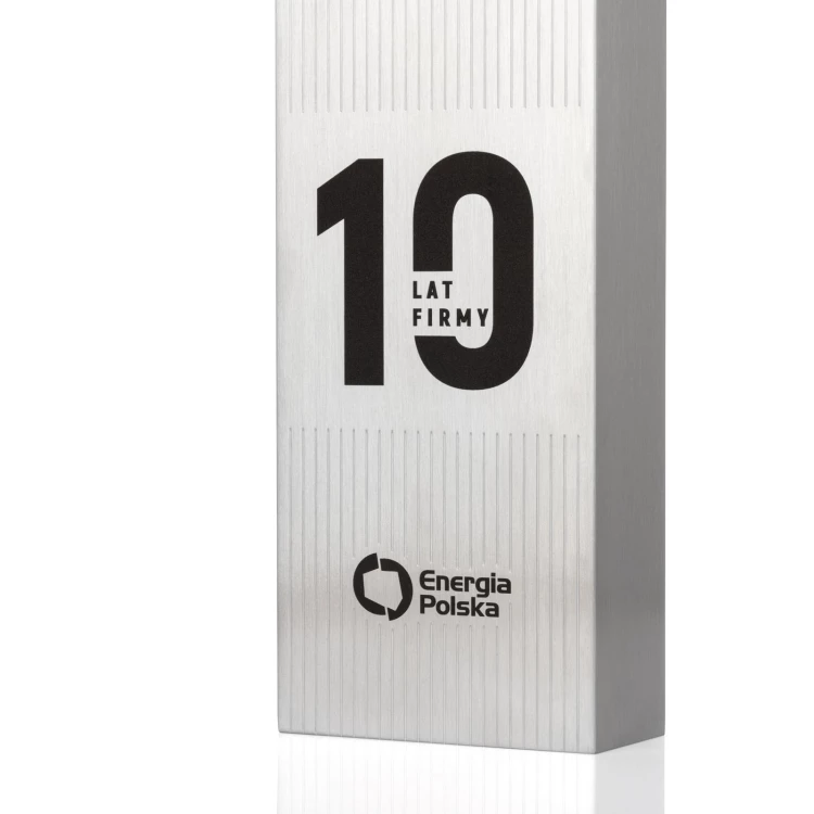 Aluminium Statuette with UV Print - HAMMER - height 21cm - DTA083