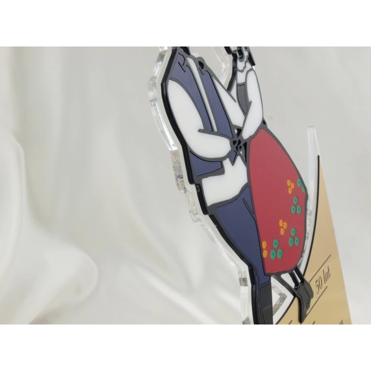 FOLK COUPLE STATUETTE - model DTA14 - height 33.5 cm