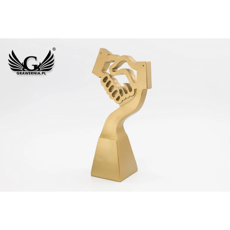 Congratulations Statuette - Attractive Cast Figurine - Height 23cm - FOL046
