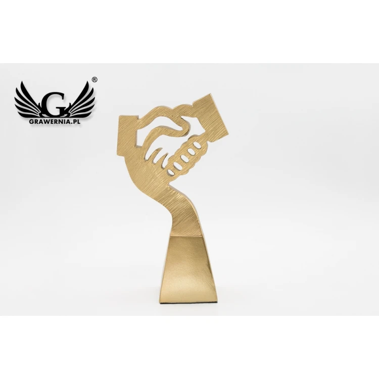 Congratulations Statuette - Attractive Cast Figurine - Height 23cm - FOL046