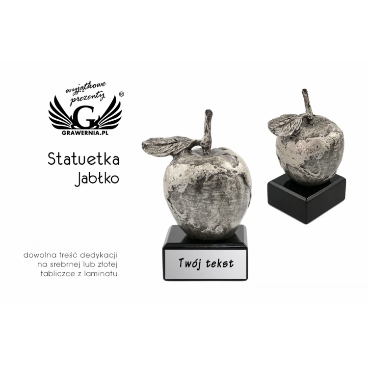 APPLE Statuette - Attractive Cast Figurine - Height 14cm - FOL020