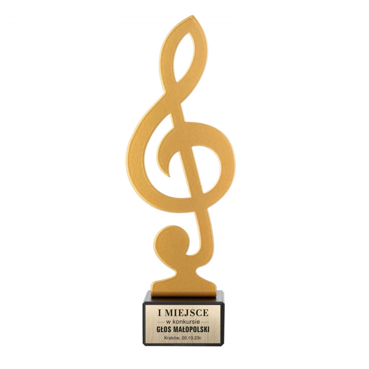 Metal Figurine for Musician - height 210mm - SML007
