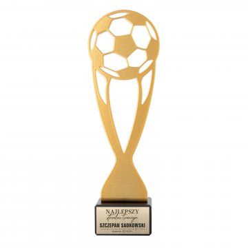 Metal Footballer Figurine - height 210mm - SML008