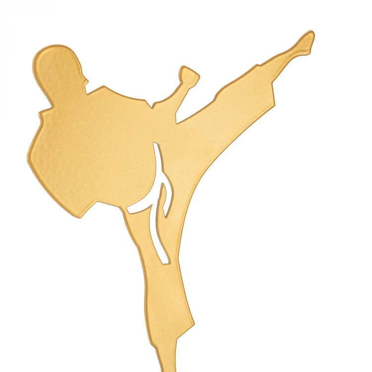 Martial Arts Metal Figurine 2 - height 210mm - SML003