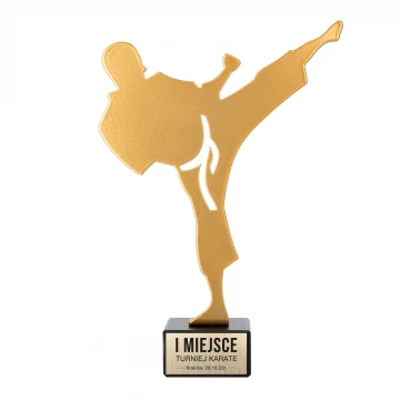 Martial Arts Metal Figurine 2 - height 210mm - SML003
