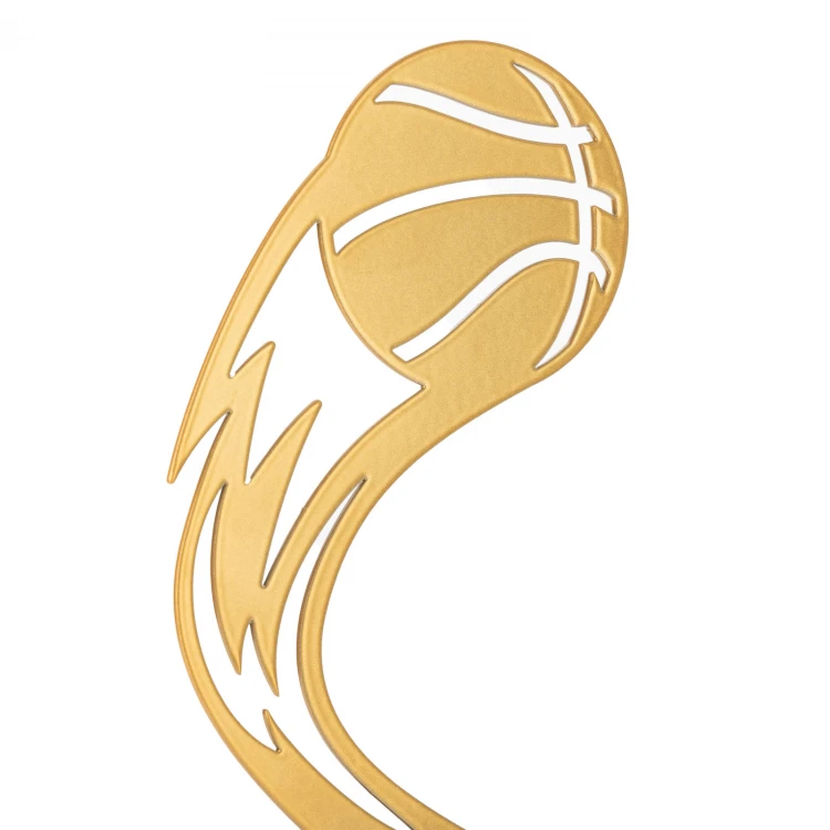 Metal Basketball Statuette - height 200mm - SML006