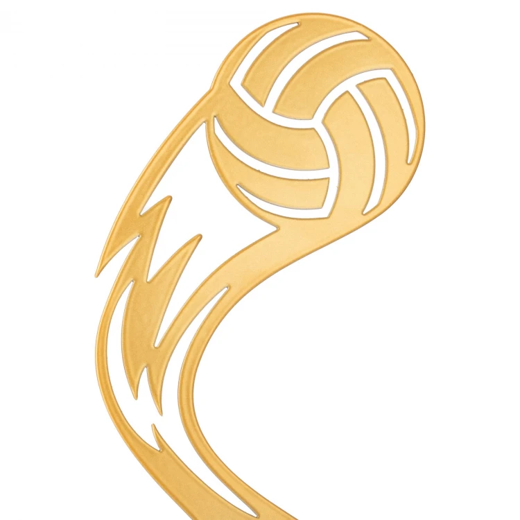 Metal Volleyball Trophy - height 210mm - SML010