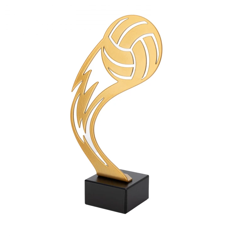 Metal Volleyball Trophy - height 210mm - SML010
