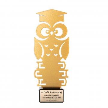 Metal Education Statuette - height 210mm - SML013