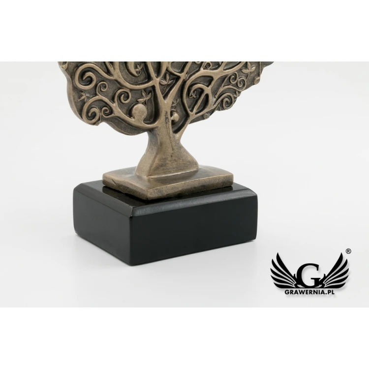 Music 1 Statuette - Violin Tree - attractive cast figurine - height 21 cm