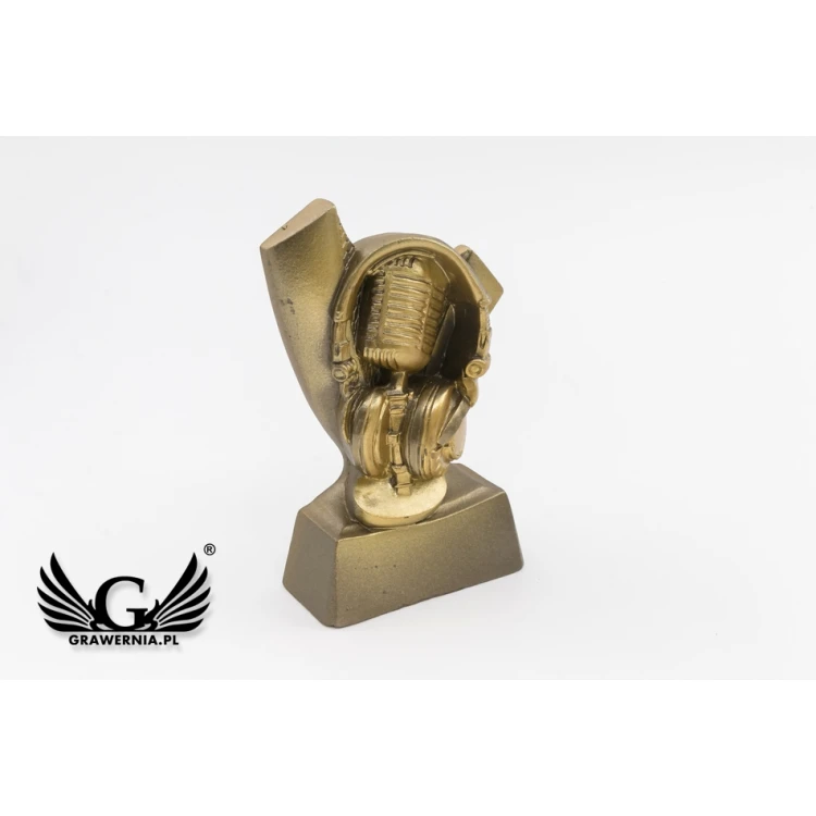 Music Statuette 3 - attractive cast figurine - height 9.5cm - FOL040