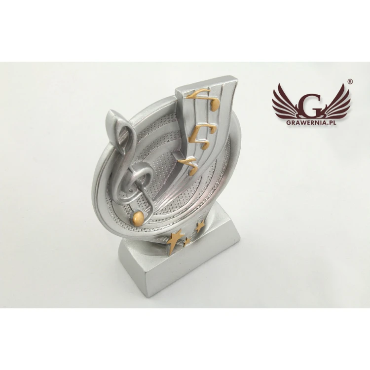 Music 2 Statuette - Attractive Cast Figurine - Height 17 cm