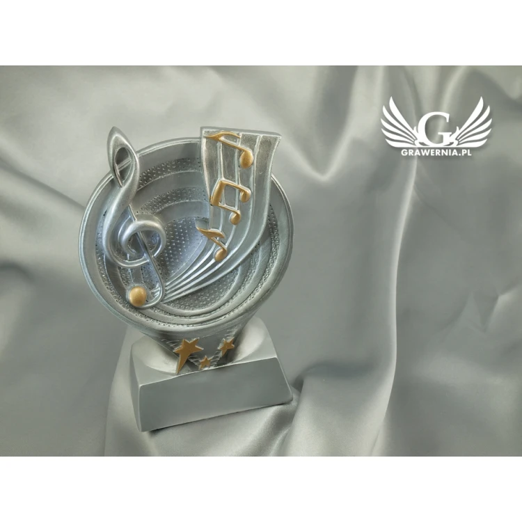 Music 2 Statuette - Attractive Cast Figurine - Height 17 cm