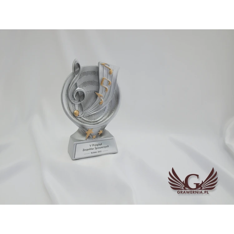 Music 2 Statuette - Attractive Cast Figurine - Height 17 cm