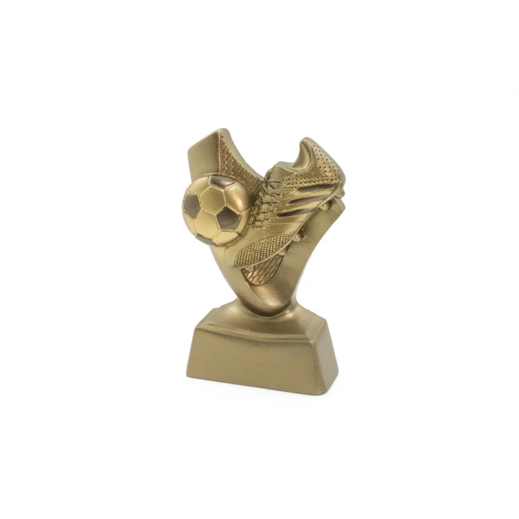 Football Statuette 2 - Attractive Cast Figurine with Your Engraving - Height 10cm - FOL057