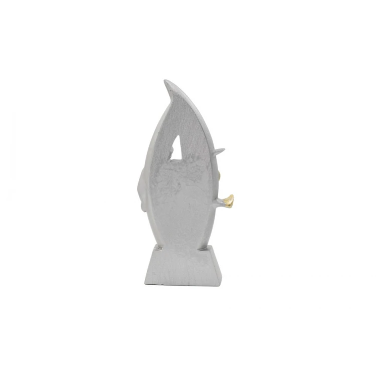 Football Statuette 3 - Attractive Cast Figurine with Your Engraving - Height 18cm - FOL058