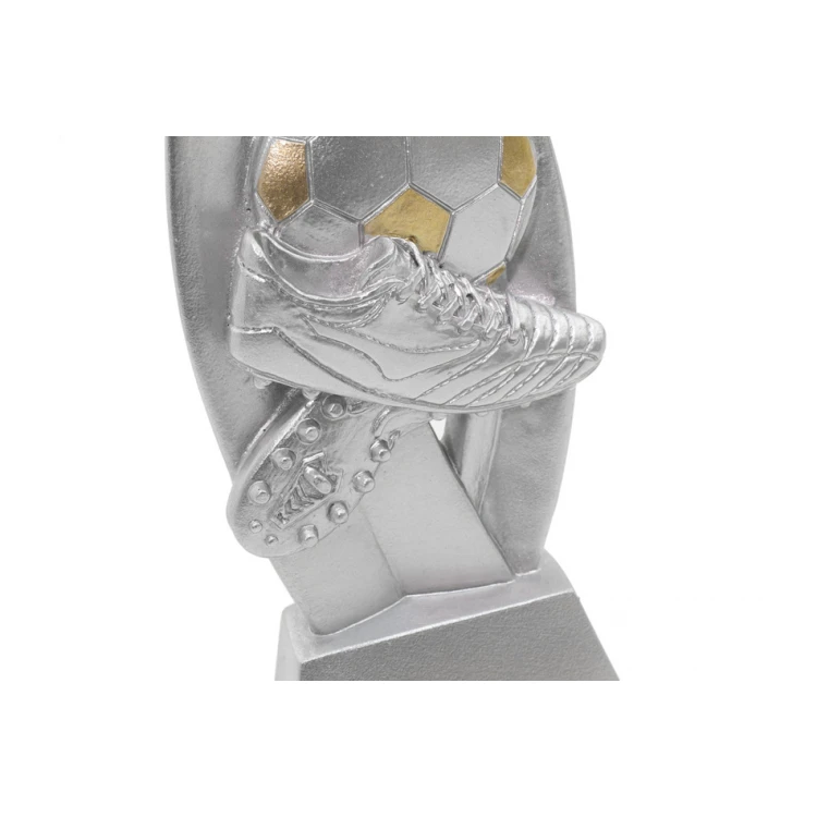 Football Statuette 4 - Attractive Cast Figurine with Your Engraving - Height 18cm - FOL059