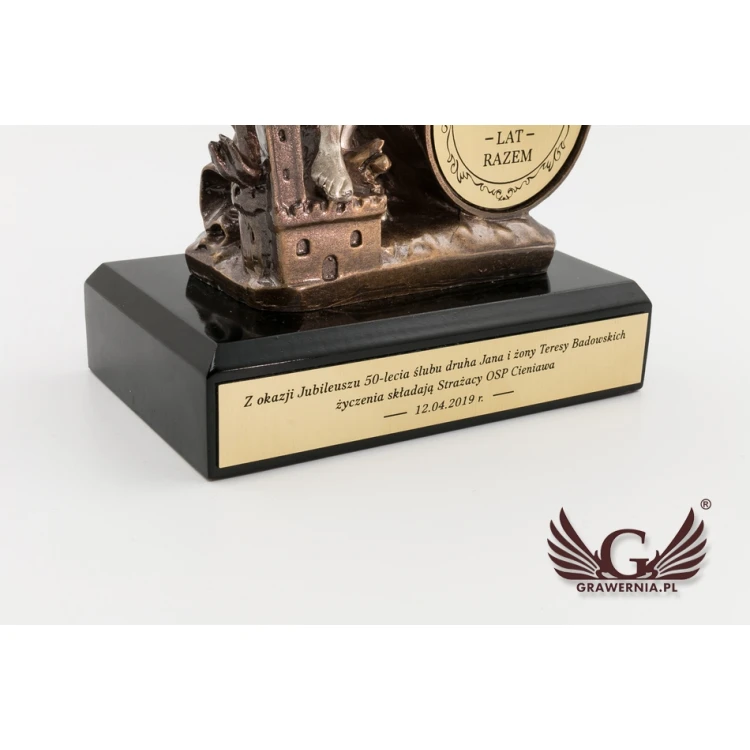 Saint Florian Statue - Patron of Firefighters - Height 26.5cm - FOL035