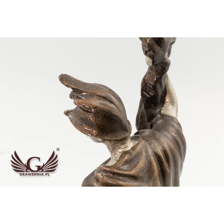 Saint Florian Statue - Patron of Firefighters - Height 26.5cm - FOL035