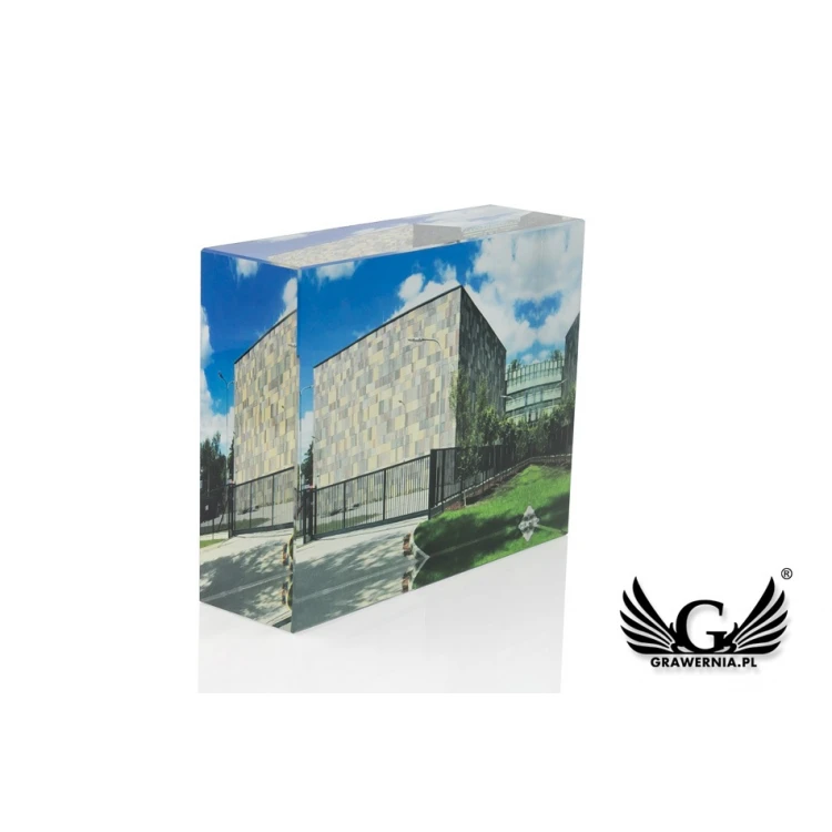 Glass Figurine with Photo - LUCY - TSZ107