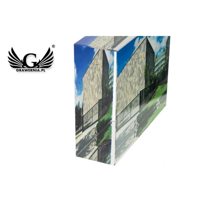 Glass Figurine with Photo - LUCY - TSZ107