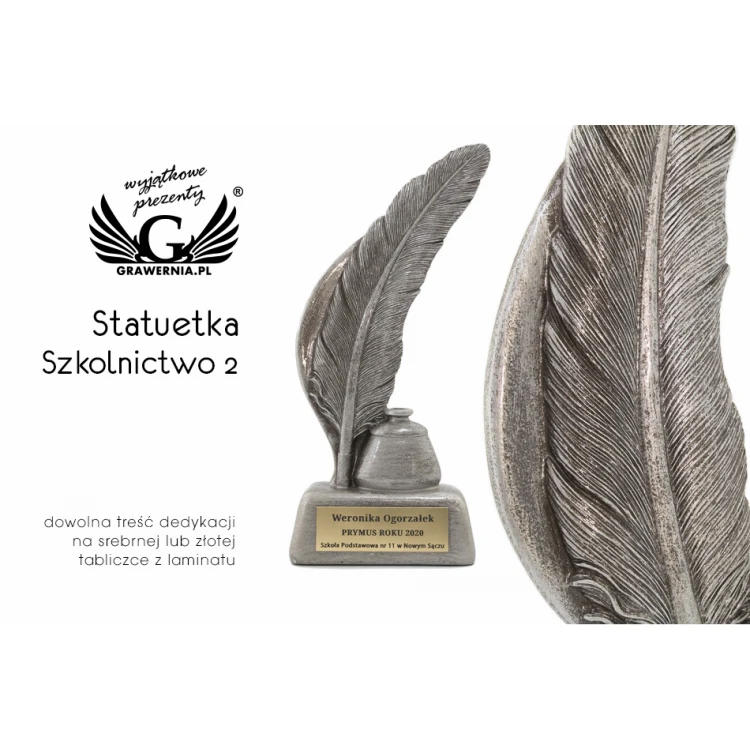 Education 2 Statuette - Attractive Cast Figurine - Height 20cm - FOL053