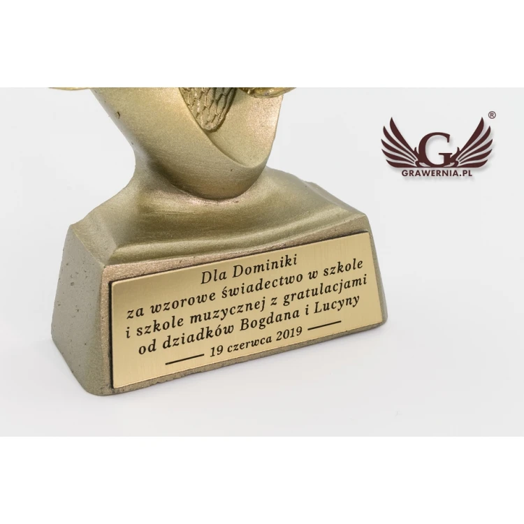 Education Statuette - Attractive Cast Figurine - Height 10cm - FOL037