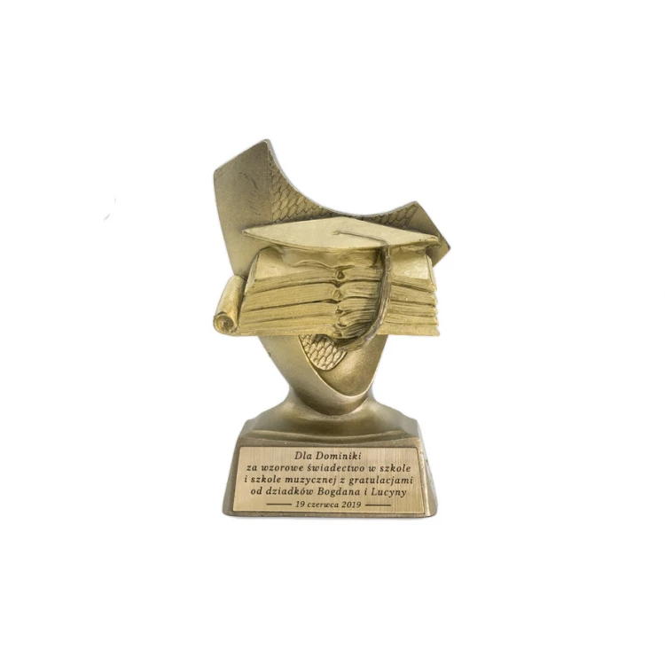 Education Statuette - Attractive Cast Figurine - Height 10cm - FOL037