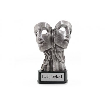 Theatre 2 Statuette - Attractive Cast Figurine - Height 19cm - FOL062