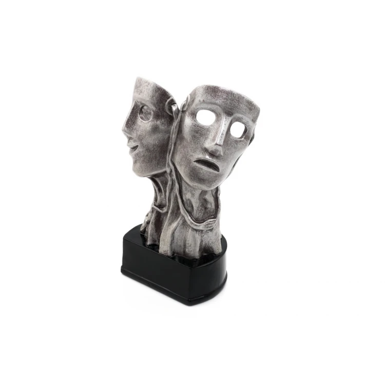 Theatre 2 Statuette - Attractive Cast Figurine - Height 19cm - FOL062