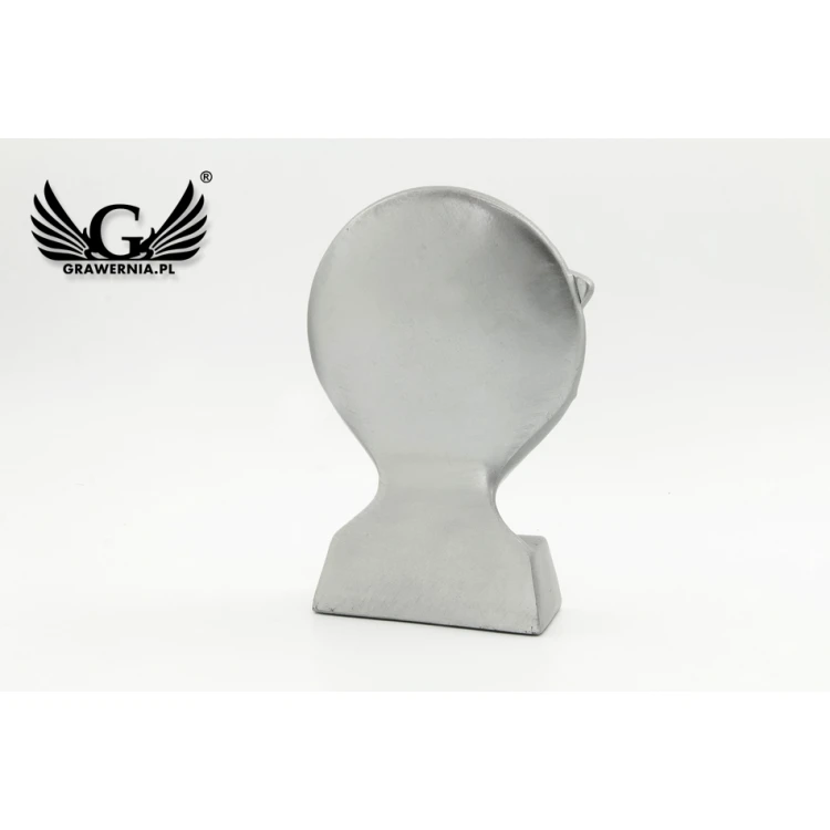 Theatre Silver Statuette - attractive cast figurine - height 14cm - FOL042