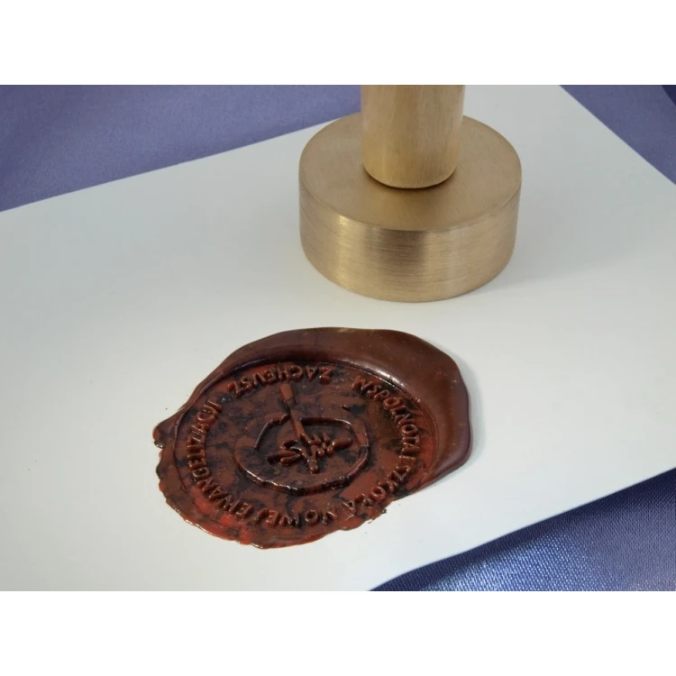 38mm Brass Lacquer Stamp