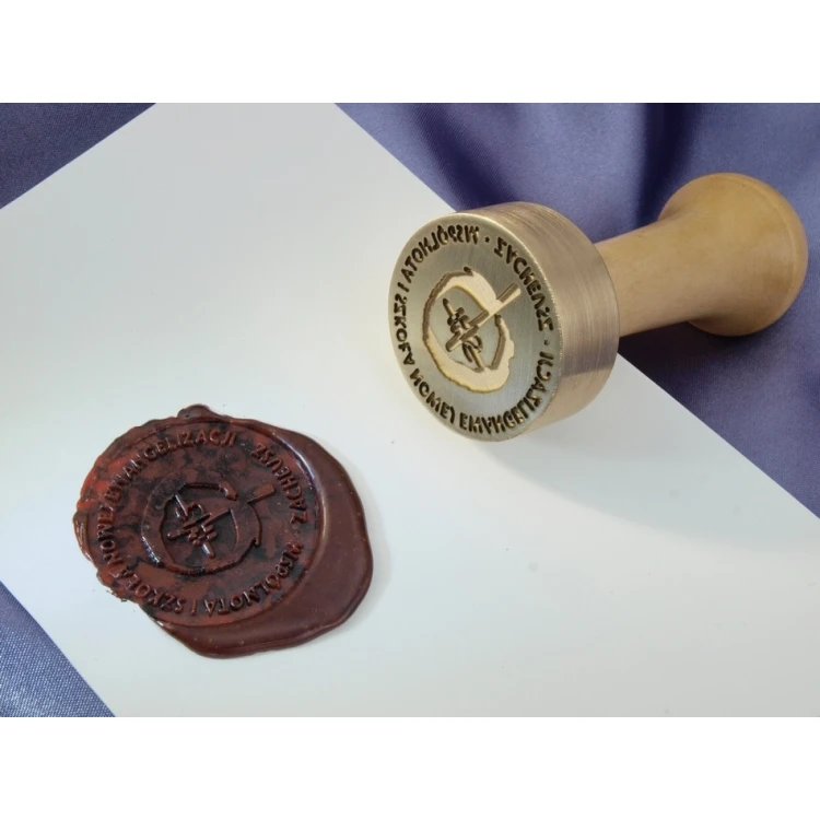 38mm Brass Lacquer Stamp