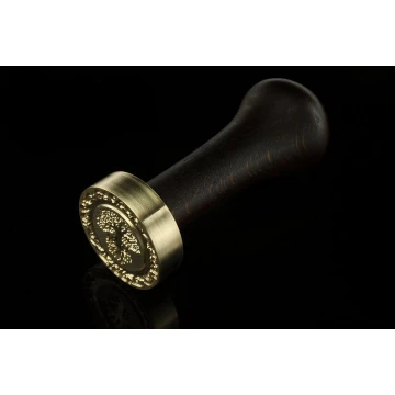 Lacquer stamp - CNC - diameter 35mm, concave engraving