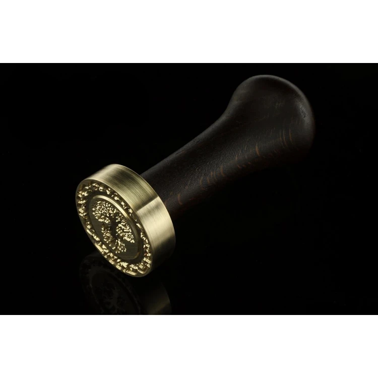 Lacquer stamp - CNC - diameter 35mm, concave engraving